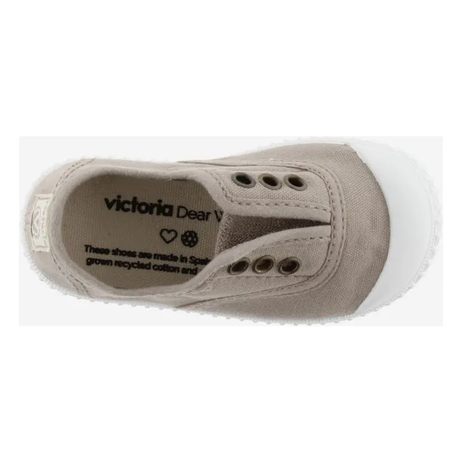 Inglesia Elastico Lon zapatillas | Beige