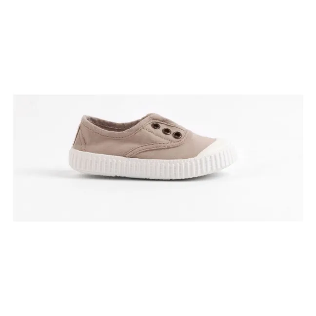 Inglesia Elastico Lon zapatillas | Beige