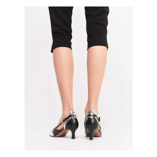 Zapatos de tacón de piel Patti | Negro