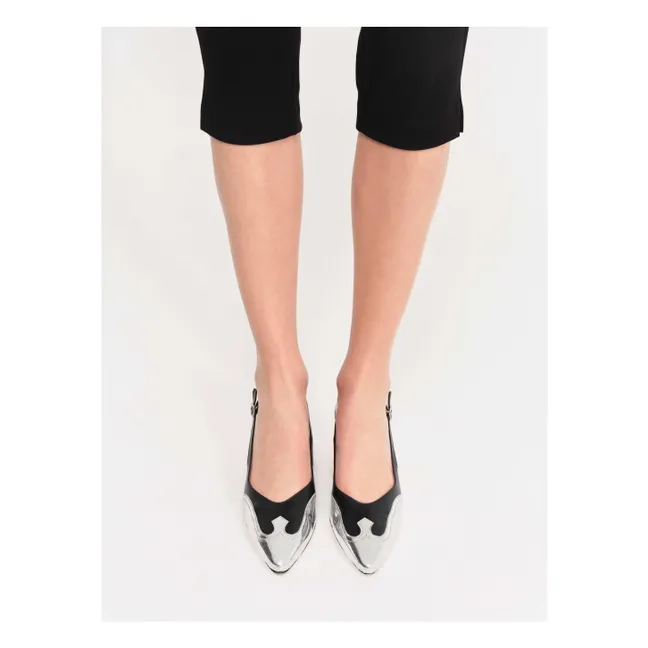 Zapatos de tacón de piel Patti | Negro