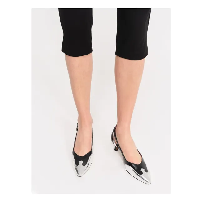 Zapatos de tacón de piel Patti | Negro