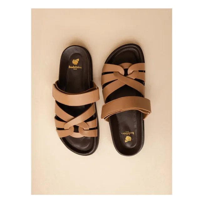 Sandales Atlas Cuir | Noisette