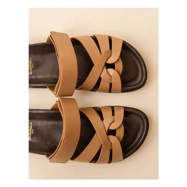 Sandales Atlas Cuir | Noisette