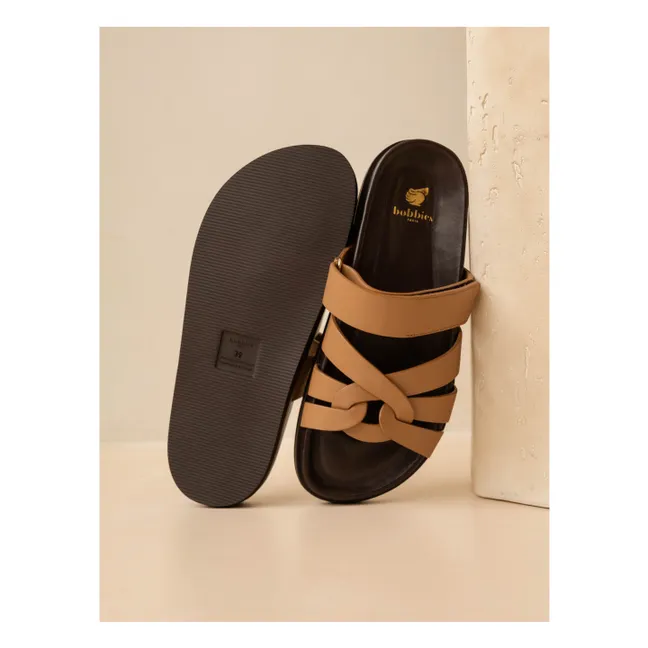 Sandales Atlas Cuir | Noisette