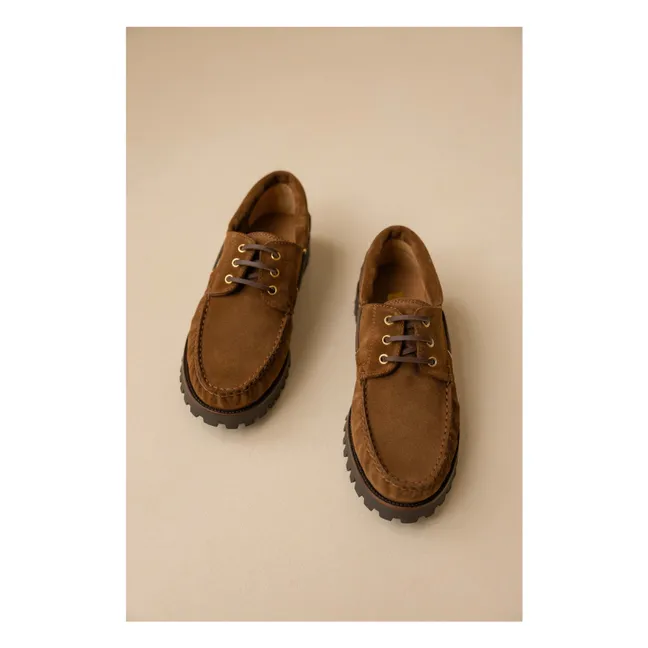 Chaussures Bateau Betlem Suède | Camel