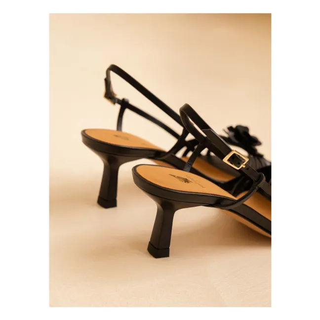 Luzia Sandalias de piel | Negro