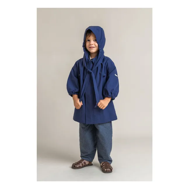 Abrigo impermeable Richelito | Azul oscuro