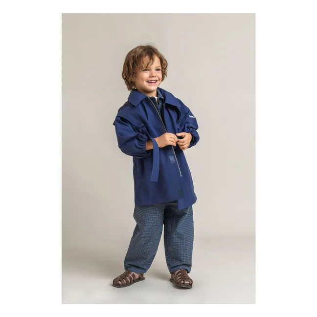 Abrigo impermeable Richelito | Azul oscuro