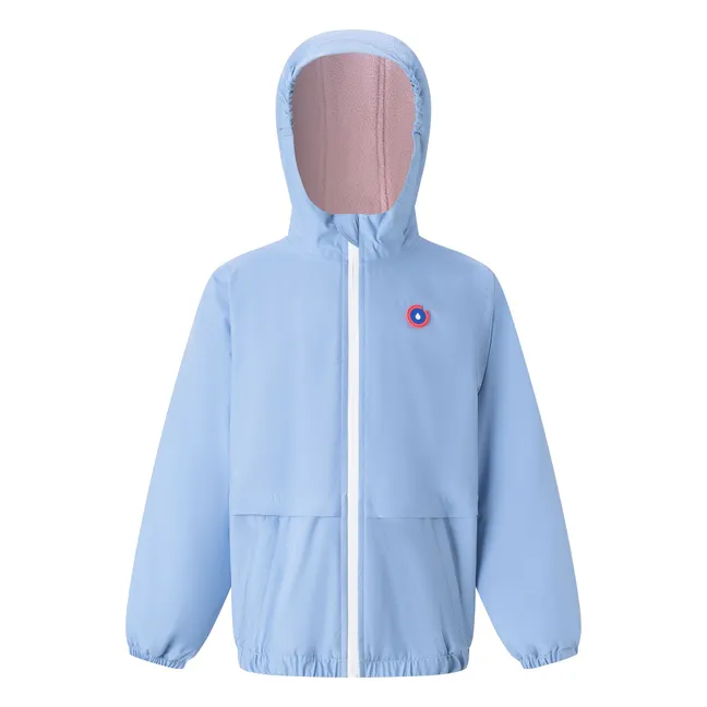 Coupe-Vent Imperméable Bastille Fibres Recyclées | Bleu ciel