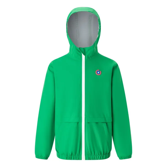 Coupe-Vent Imperméable Bastille Fibres Recyclées | Vert