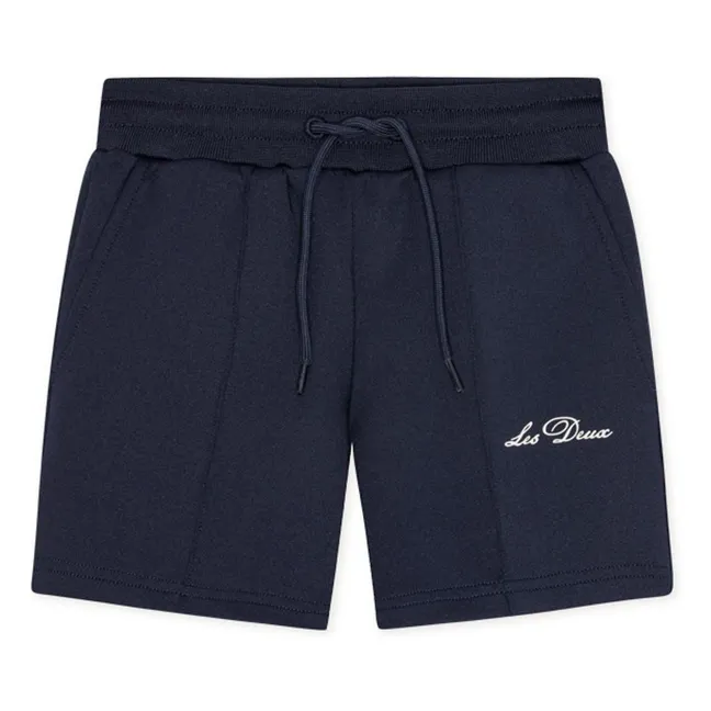 Ballier Crew Jogger Shorts | Midnight blue