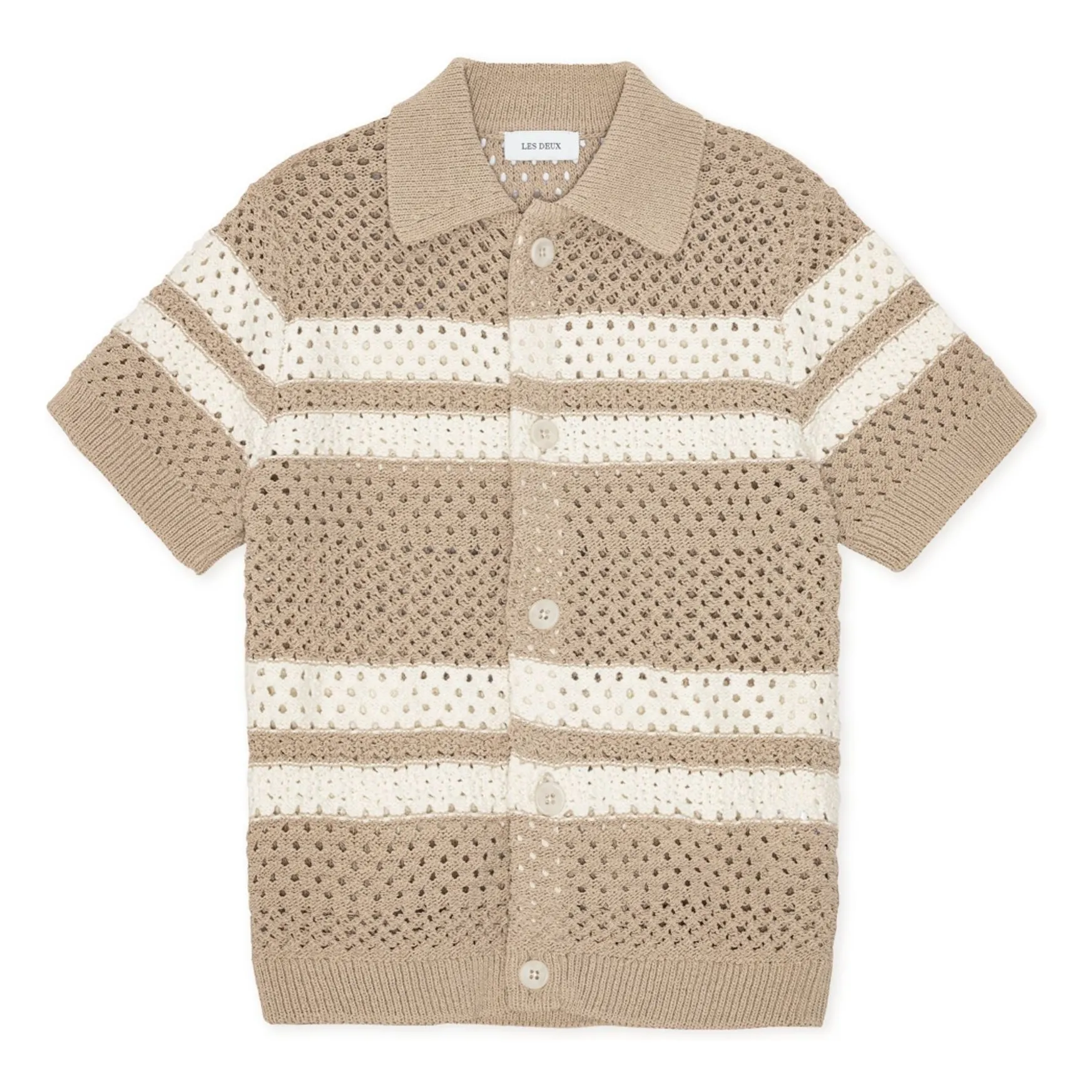 Les Deux Sand Gianni Knit Shirt