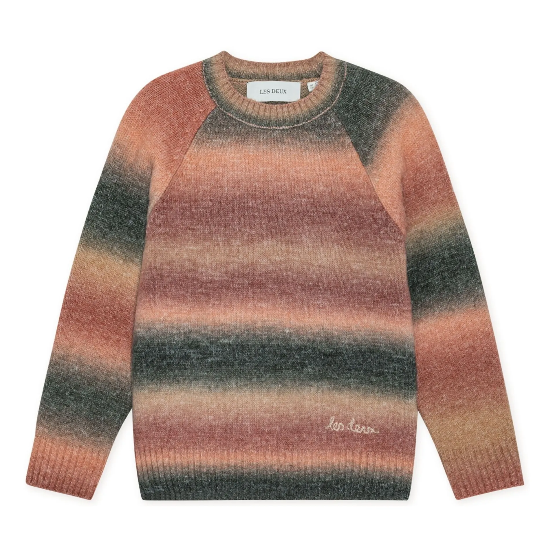 Les Deux Orange Boston Gradient Sweater