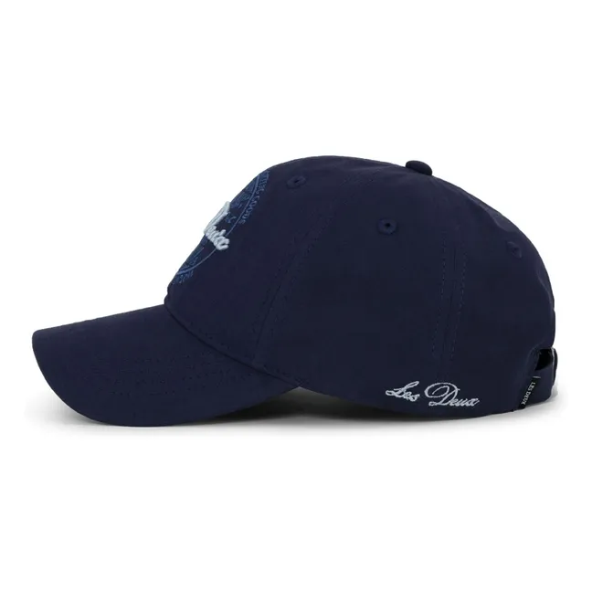 Globe Logo cap | Midnight blue