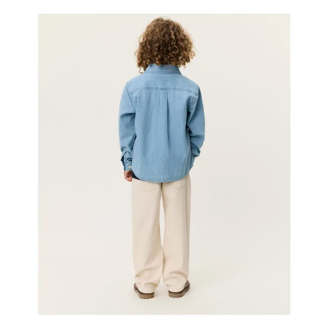 Konrad Denim shirt | Washed blue