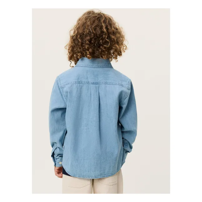 Konrad Denim shirt | Washed blue