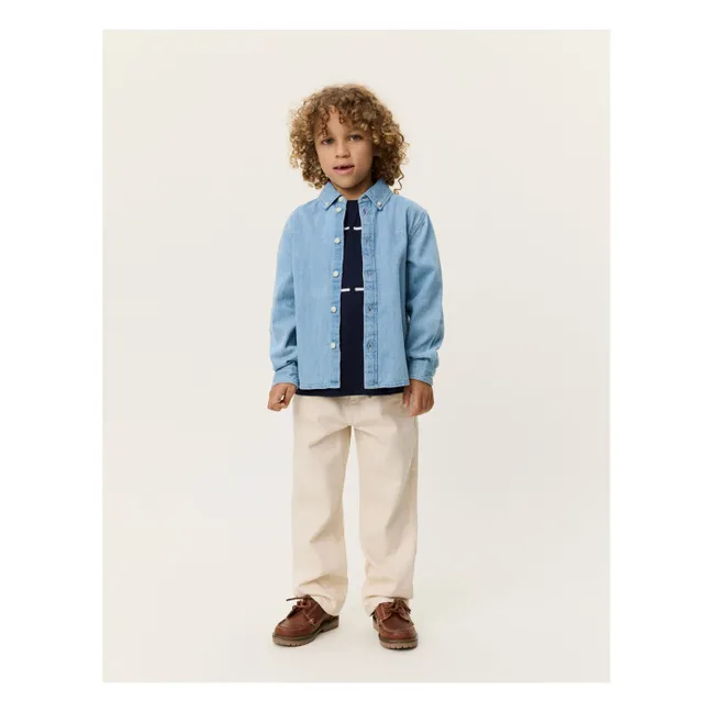 Konrad Denim shirt | Washed blue