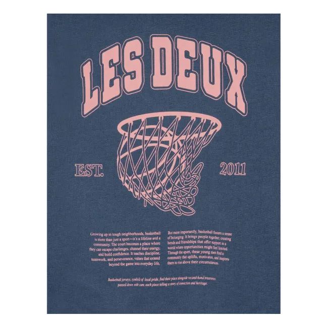 Sweat Hoop Coton Bio | Bleu