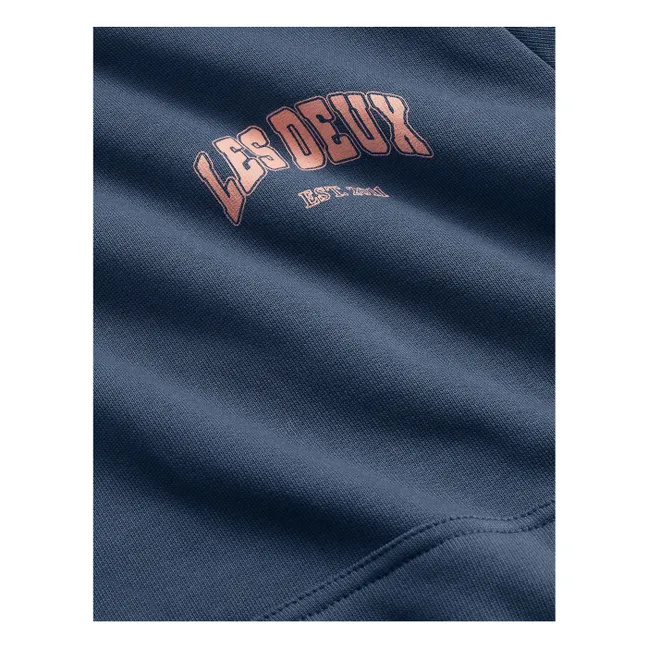 Sweat Hoop Coton Bio | Bleu