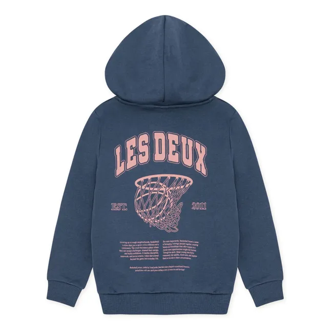 Hoop Sweat Algodón orgánico | Azul