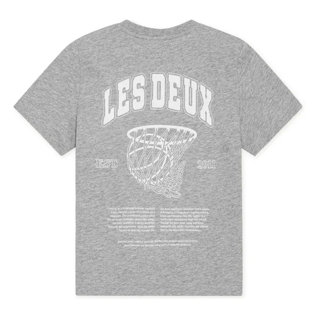 Hoop Organic Cotton T-shirt  | Grey