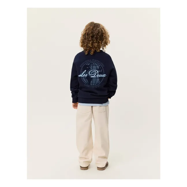 Globe Les Deux Organic Cotton Sweater | Black