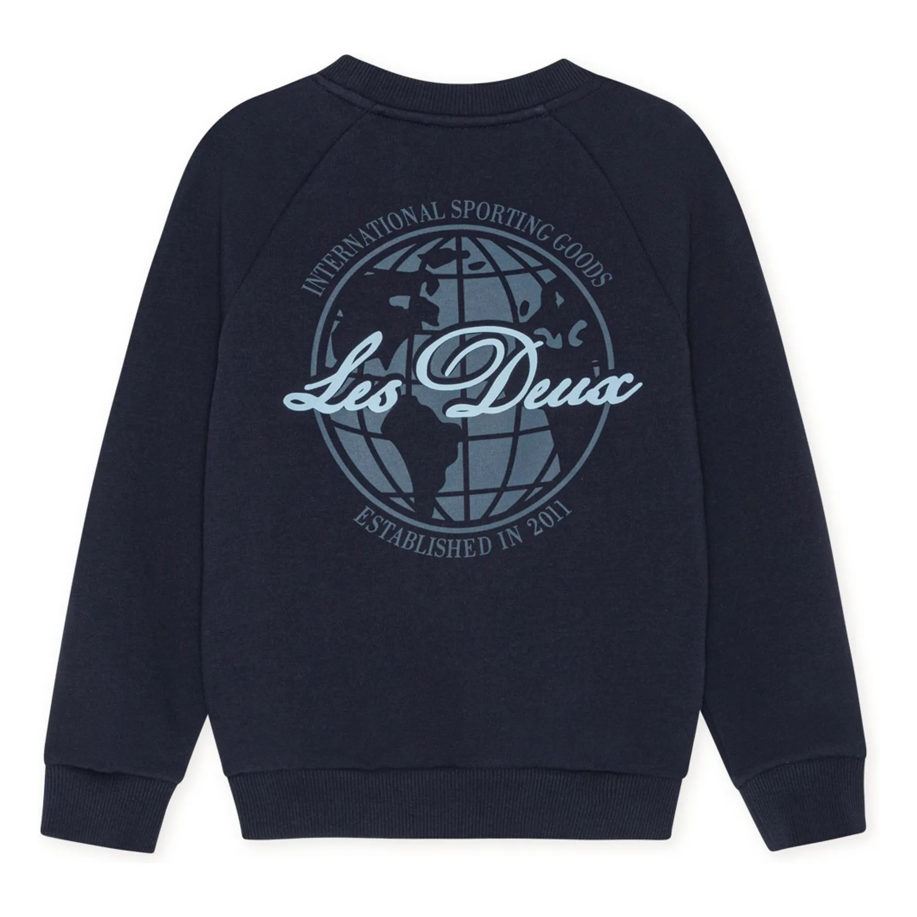 Les Deux Black Globe Organic Cotton Sweater