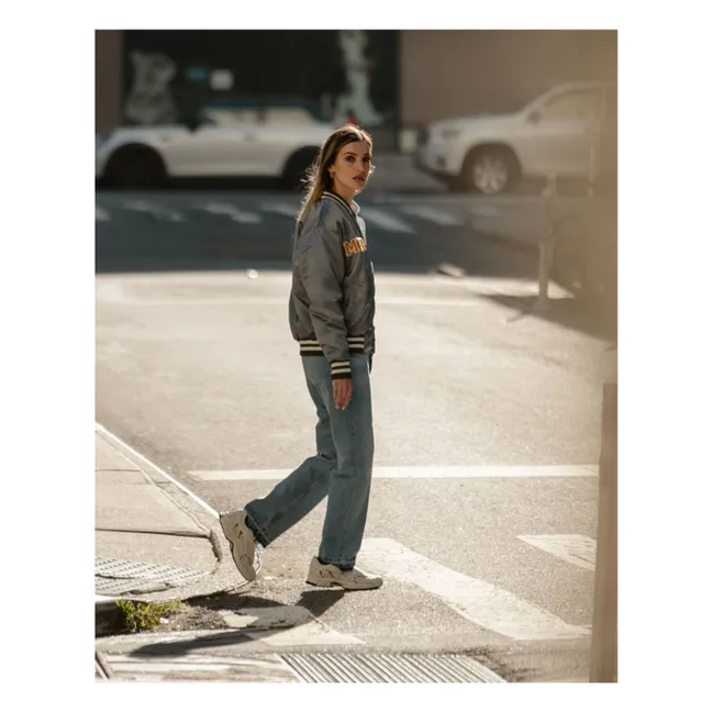 Zapatillas Re-Run Cuir | Blanco Roto