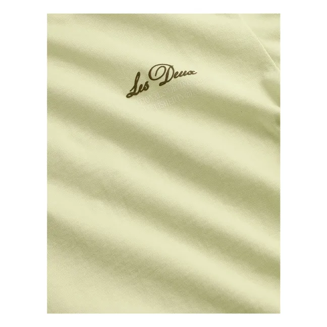 Globe Les Deux T-shirt Organic cotton  | Yellow