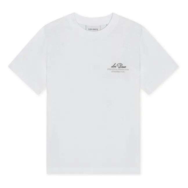 Globe Les Deux T-shirt Organic cotton | White