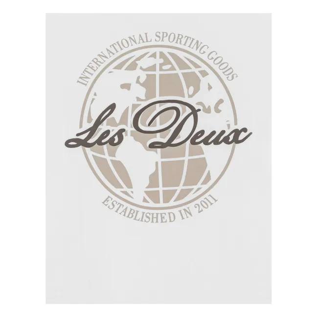 Globe Les Deux T-shirt Organic cotton | White