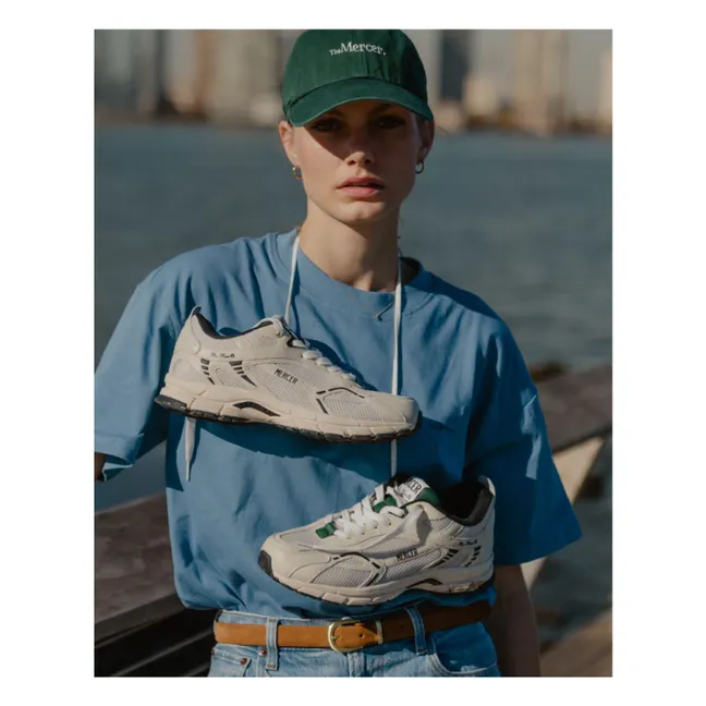 Zapatillas Re-Run Cuir | Blanco Roto