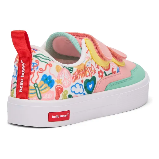 Baskets Scratchs Hapiness | Rose
