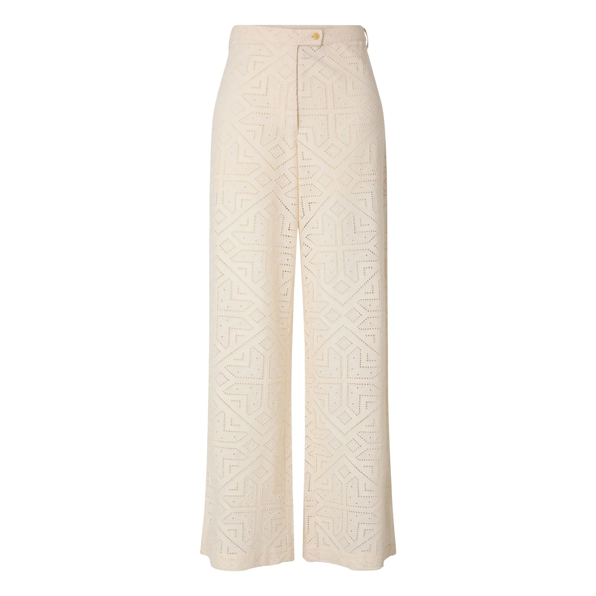 Sessùn Ecru Allindy Cotton Pants