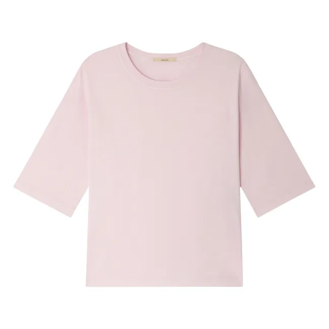 T-shirt Coton Sergio | Rose pâle