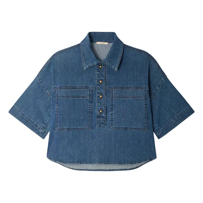 Camisa Newport Stripes | Azul