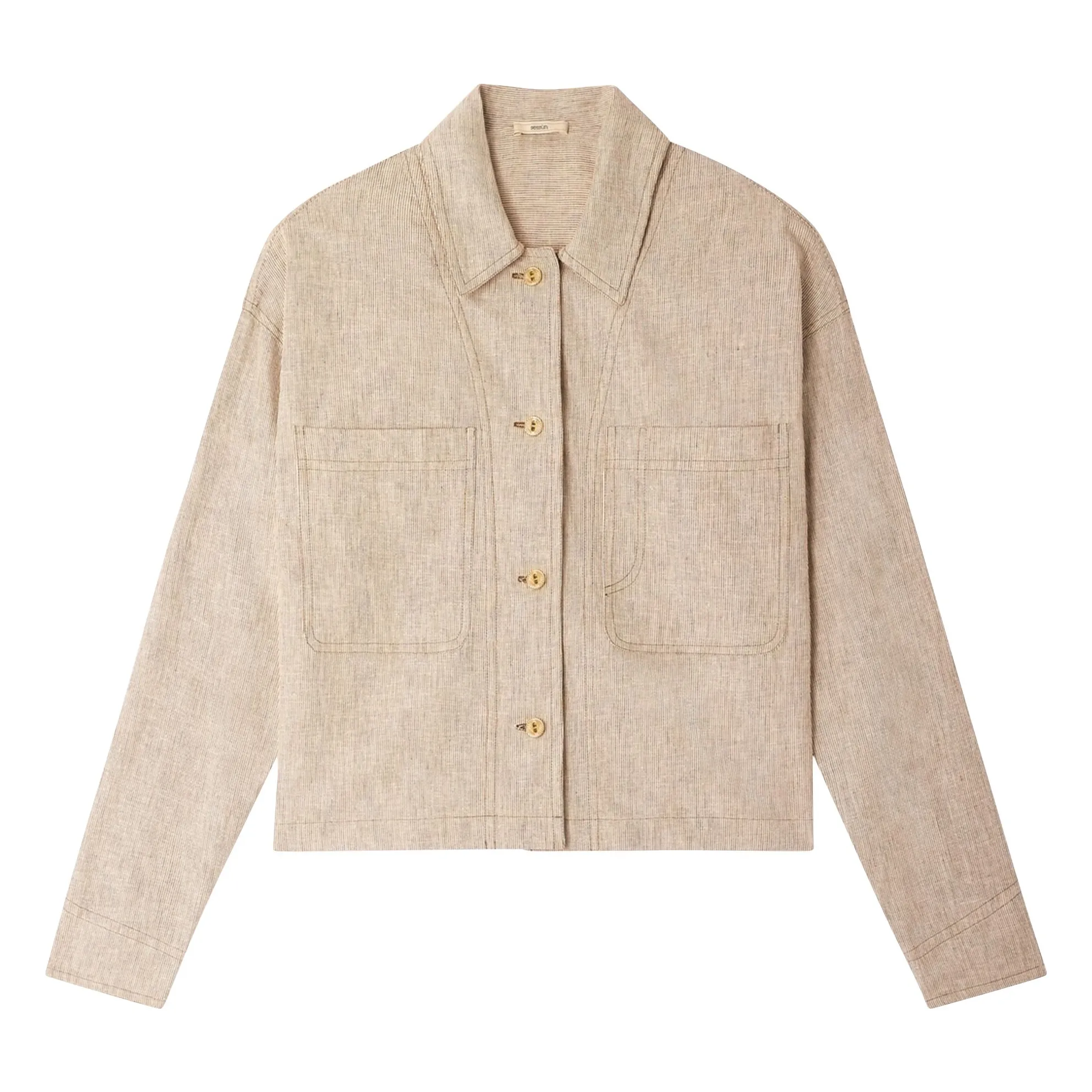 Sessùn Sand Linen Shirt Notteri
