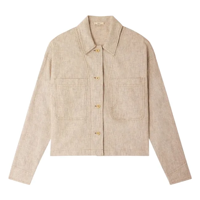 Chemise Lin Notteri | Sable