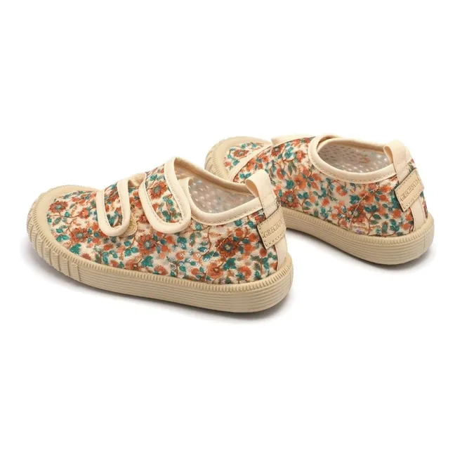 Flowery Play Scratch Sneakers Fibras recicladas | Crudo