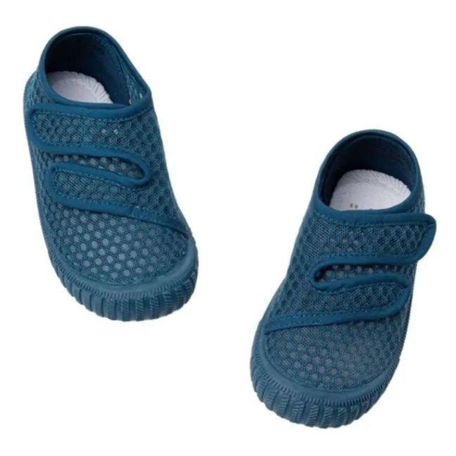 Scratch Play Recycled Fiber Sneakers | Blue