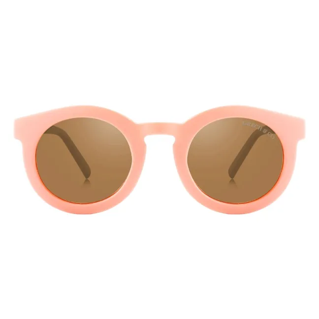 Lunettes de Soleil Classic Polarisées Fibres Naturelles | Rose