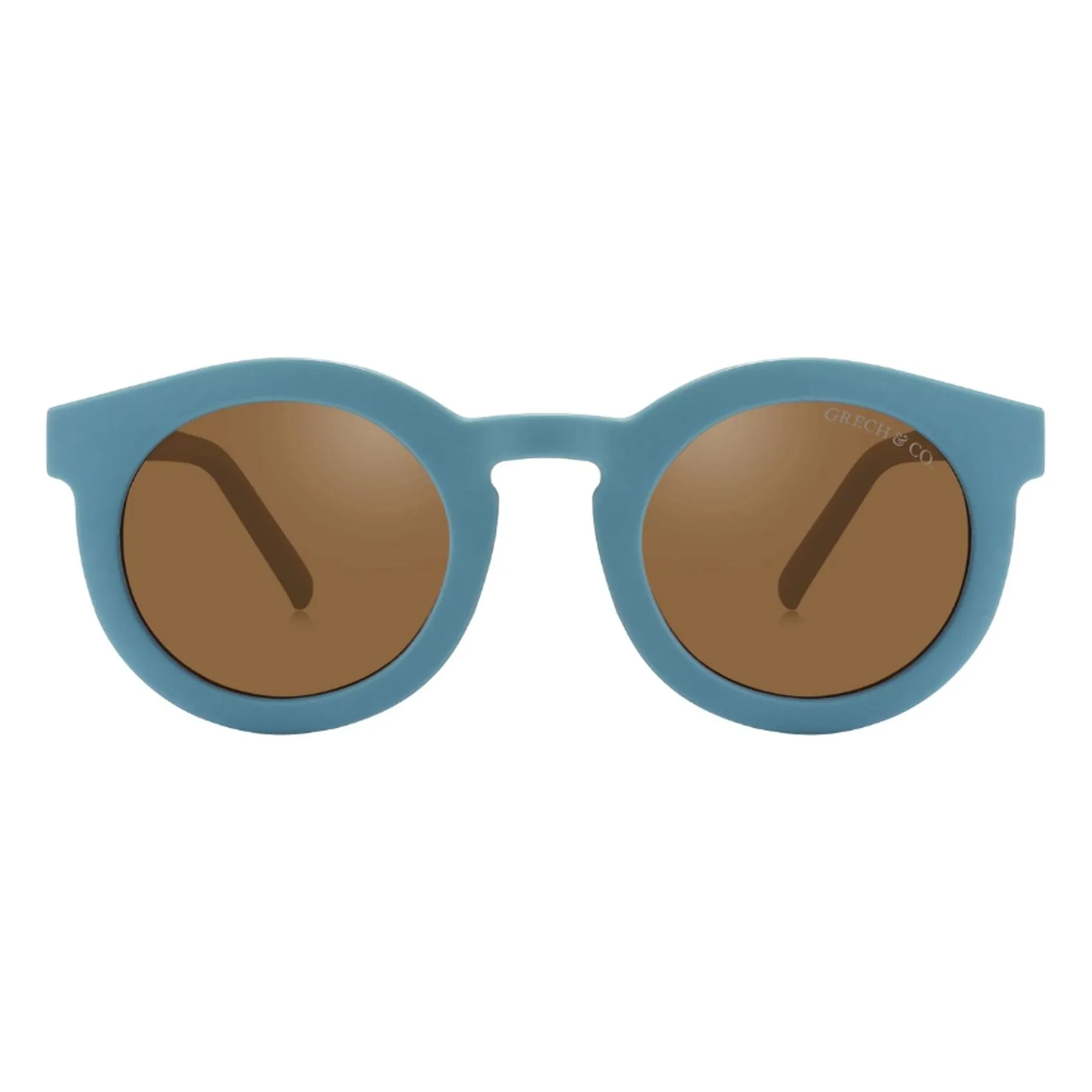 Gafas de sol clásicas polarizadas de fibra natural | Azul- Imagen del producto n°0