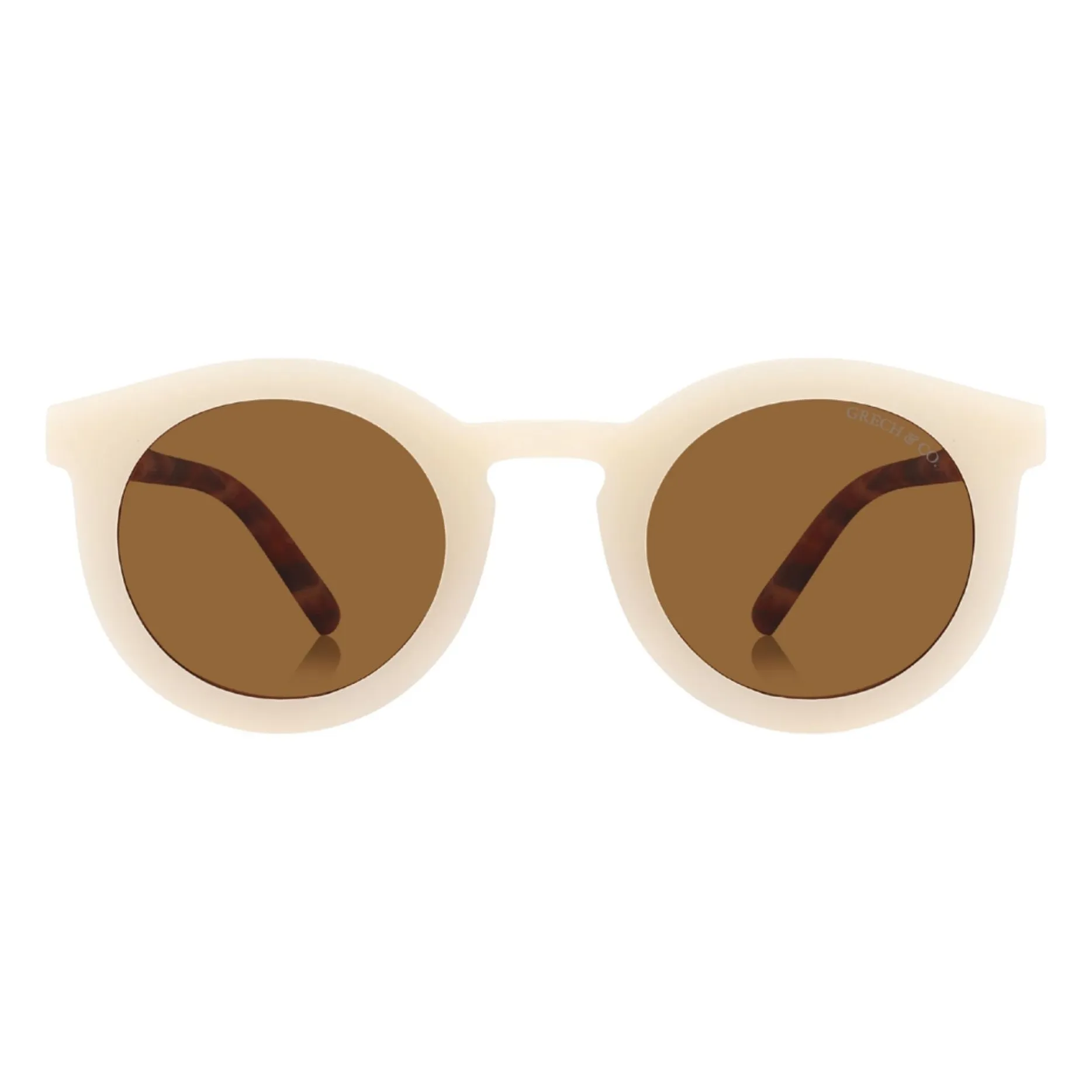 Grech & Co Ecru Classic Sunglasses Polarized Branches Scales Organic Fibers