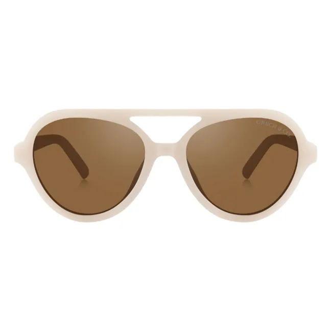 Aviator Polarized Sunglasses | Sand