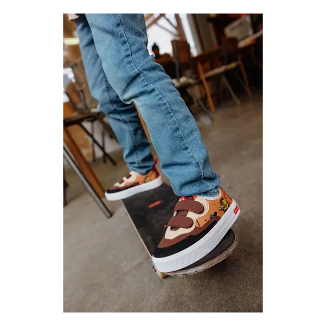 Mascotas Ride Scratch Sneakers | Marrón