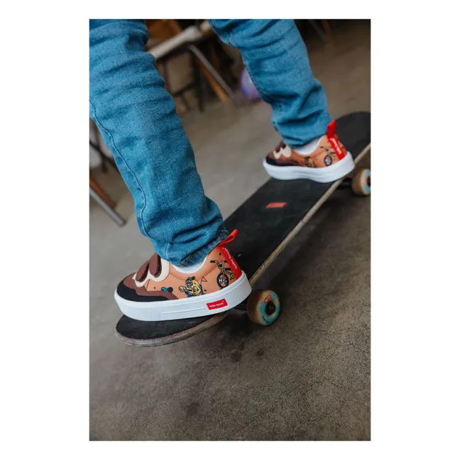 Mascotas Ride Scratch Sneakers | Marrón