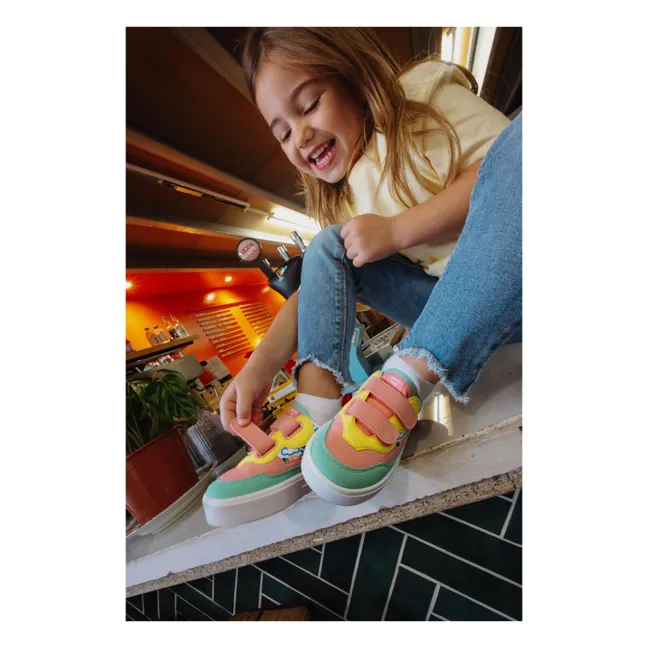 Baskets Scratchs Hapiness | Rose