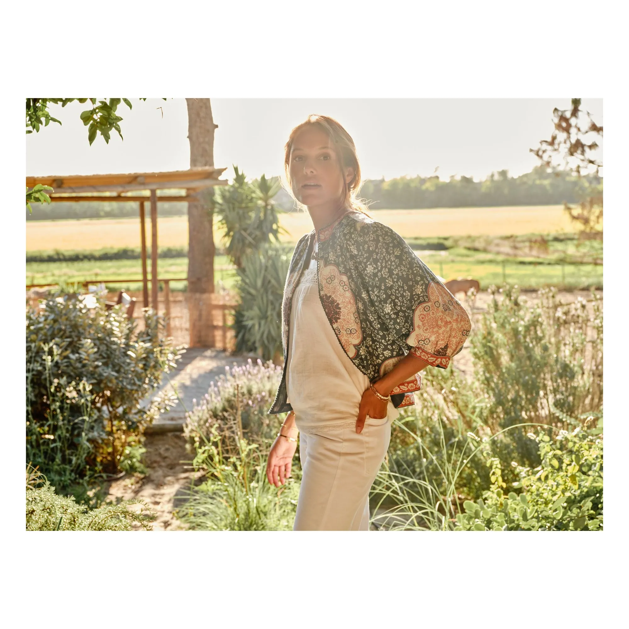 Veste Ursa Coton | Indigo- Image produit n°5