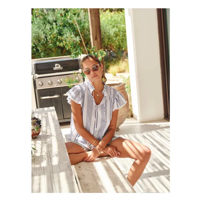 Blouse Eleni | Bleu