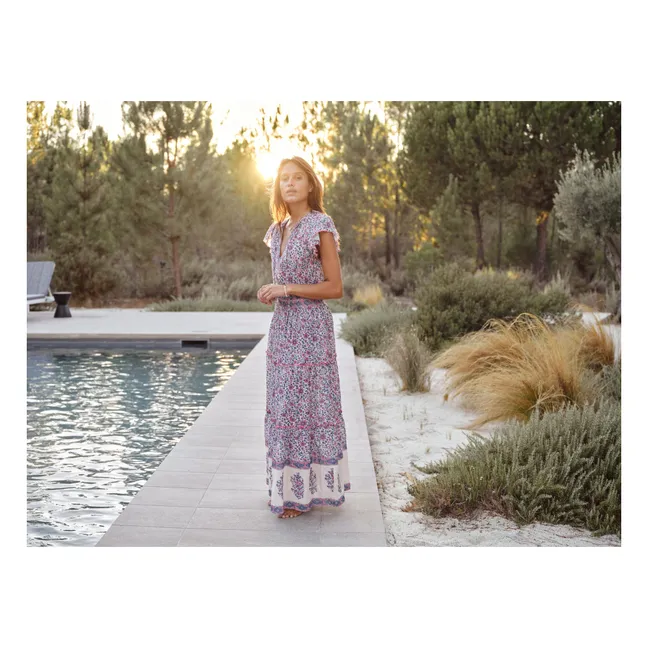 Robe Della | Bleu